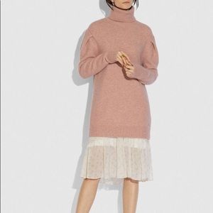 Coach turtle neck sweater